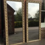Cleall Antiques / Pair of mirrors, English mirrors, Antique French mirrors, Old F